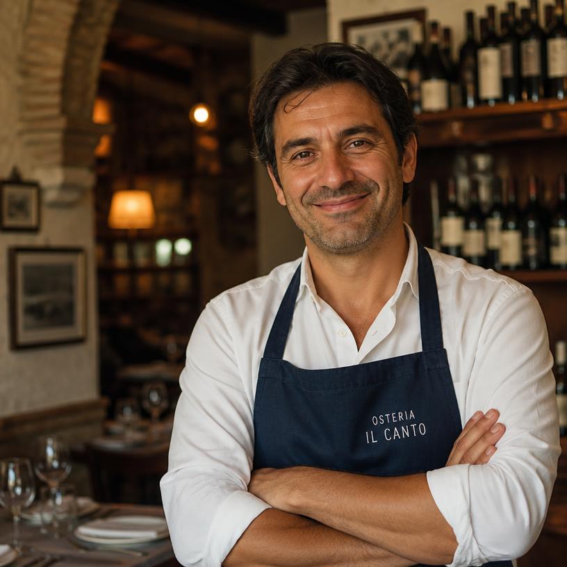 Marco Bianchi, Inhaber Trattoria Aurora